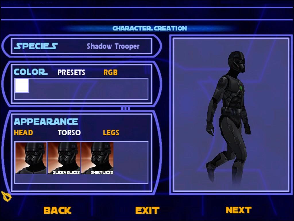 Shadow Trooper Race